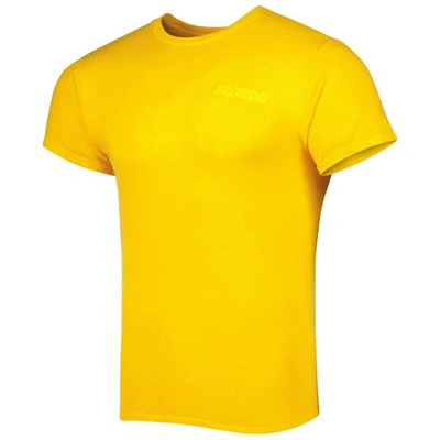 Shop 47 ' Gold Los Angeles Chargers Fast Track Tonal Highlight T-shirt