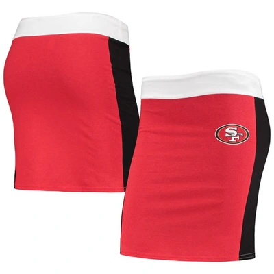 Shop Refried Apparel Scarlet San Francisco 49ers Sustainable Short Skirt