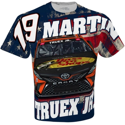 Shop Stewart-haas Racing Team Collection White Martin Truex Jr Bass Pro Shops Sublimated Patriotic Total