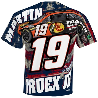 Shop Stewart-haas Racing Team Collection White Martin Truex Jr Bass Pro Shops Sublimated Patriotic Total