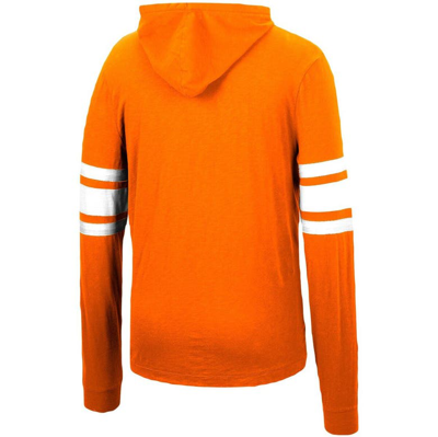 Shop Colosseum Orange Clemson Tigers Lebowski Hoodie Long Sleeve T-shirt