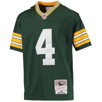 Shop Mitchell & Ness Youth  Brett Favre Green Green Bay Packers 1996 Retired Player Legacy Jersey