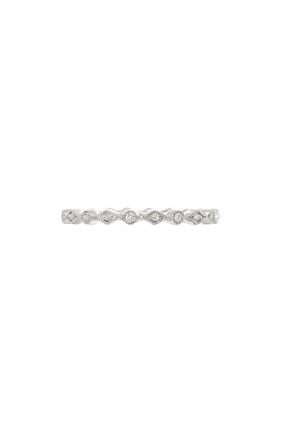 Shop Sethi Couture Isabelle Diamond Eternity Band Ring In White Gold/ Diamond