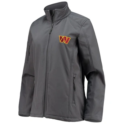 Shop Dunbrooke Gray Washington Commanders Sonoma Softshell Full-zip Jacket