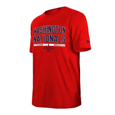 Shop New Era Red Washington Nationals Batting Practice T-shirt