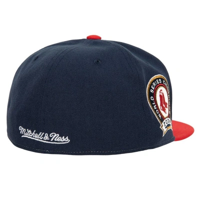Shop Mitchell & Ness Red/ Boston Red Sox Bases Loaded Fitted Hat