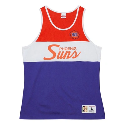 Shop Mitchell & Ness Purple Phoenix Suns Special Script Tank Top