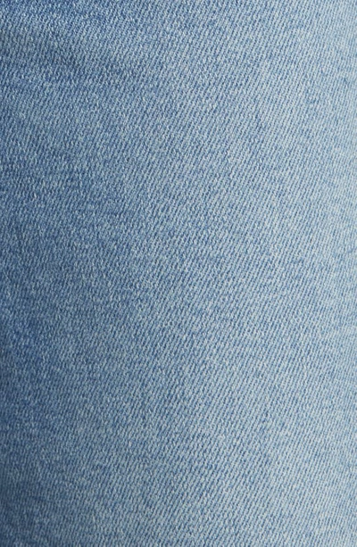 Shop Re/done Wide Leg Crop Jeans In Blazed Indigo