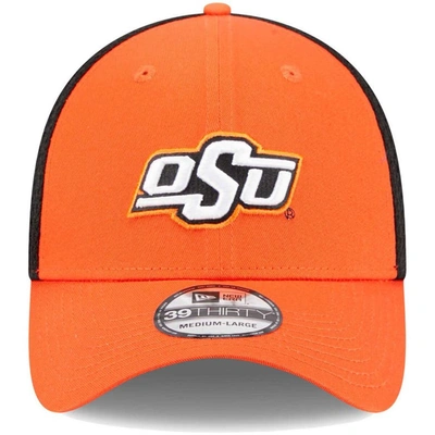 Shop New Era Orange Oklahoma State Cowboys Evergreen Neo 39thirty Flex Hat