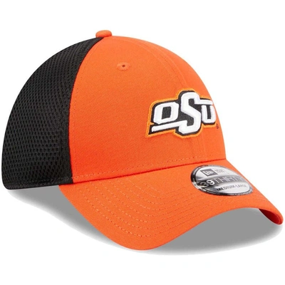 Shop New Era Orange Oklahoma State Cowboys Evergreen Neo 39thirty Flex Hat