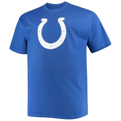 Shop Fanatics Branded Jonathan Taylor Royal Indianapolis Colts Big & Tall Player Name & Number T-shirt