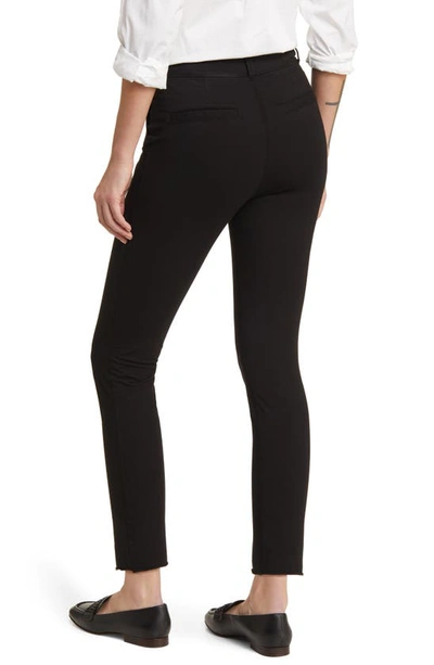 Frank & Eileen Tee Lab The Trouser Crop Leggings In Black