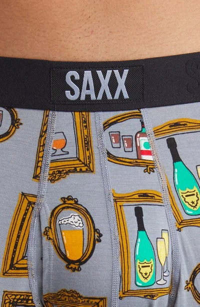 Shop Saxx Ultra Super Soft Relaxed Fit Boxer Briefs In Gallery Wall- Tradewinds