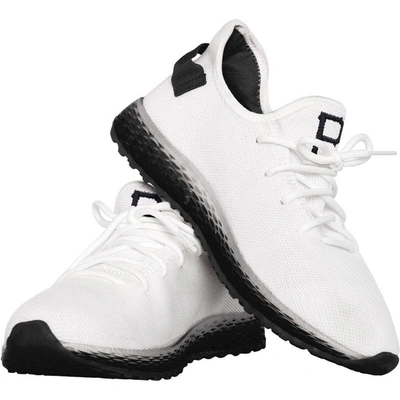 Shop Foco Pittsburgh Pirates Gradient Sole Knit Sneakers In White