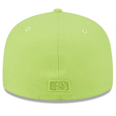 Shop New Era Neon Green Boston Red Sox 2023 Spring Color Basic 59fifty Fitted Hat