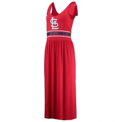Shop G-iii 4her By Carl Banks Red St. Louis Cardinals Game Over Maxi Dress