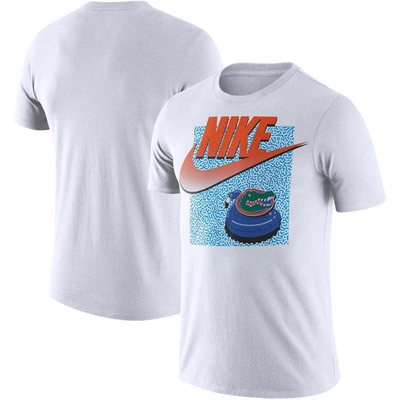 Shop Nike White Florida Gators Swoosh Spring Break T-shirt