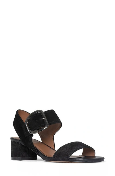 Shop Donald Pliner Ankle Strap Sandal In Black