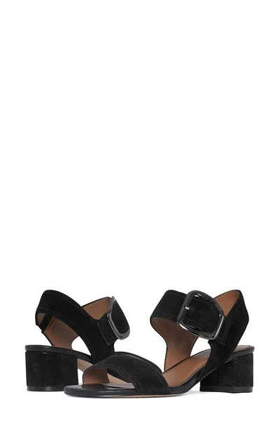 Shop Donald Pliner Ankle Strap Sandal In Black