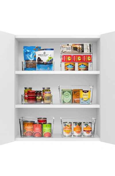 Sorbus 8-pack Large Clear Fridge Organizer Bins In Clear