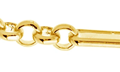 Sterling Forever Leisel Chain Necklace In Gold