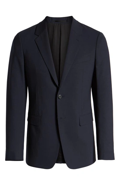 Theory Chambers Virgin Wool-blend Twill Suit Jacket In Blue