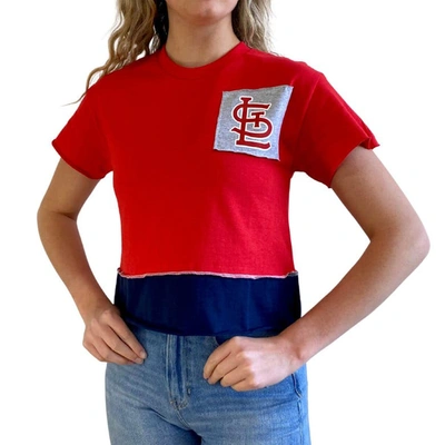 Shop Refried Apparel Red St. Louis Cardinals Cropped T-shirt