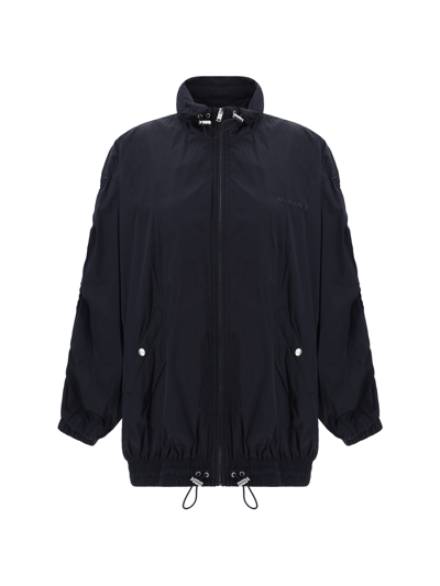 Shop Marant Etoile Jacket In Faded Black