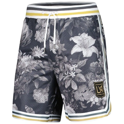 Shop The Wild Collective Black Lafc Mesh Printed Shorts