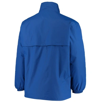 Shop Dunbrooke Royal New York Giants Triumph Fleece Full-zip Jacket