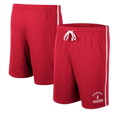 Shop Colosseum Cardinal Stanford Cardinal Thunder Slub Shorts