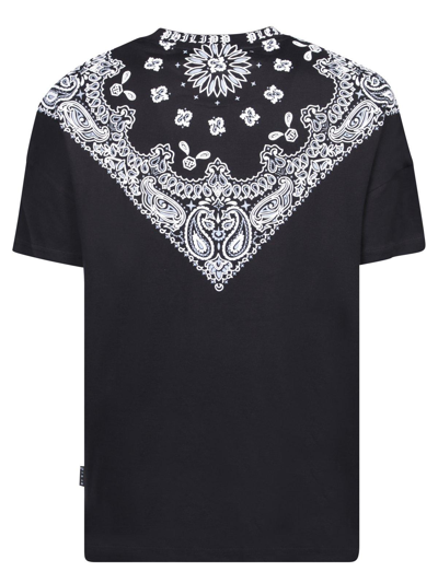 Shop Philipp Plein Paisley Bandana-print Crewneck T-shirt In Black