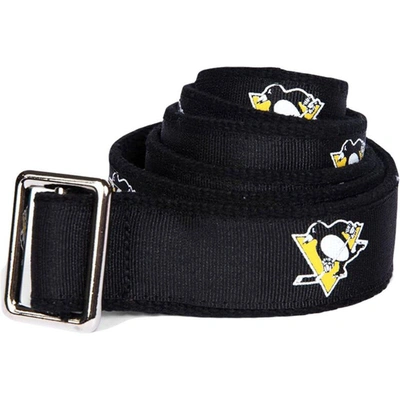 Shop Gells Pittsburgh Penguins Go-to Belt In Black