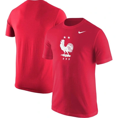 Shop Nike Red France National Team Core T-shirt