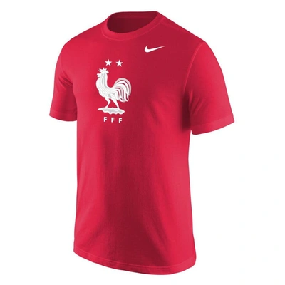 Shop Nike Red France National Team Core T-shirt
