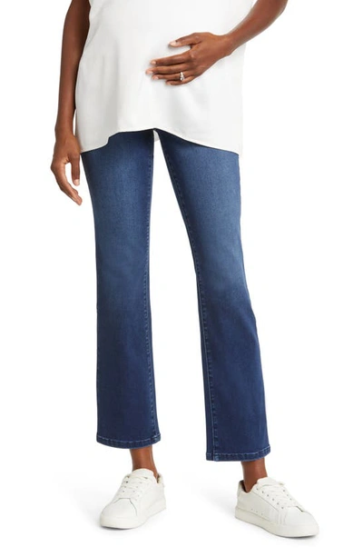 Shop 1822 Denim Better Butter Slim Straight Leg Maternity Jeans In Lanie