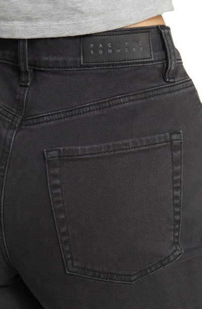 Shop Pacsun High Waist Wide Leg Jeans In Black