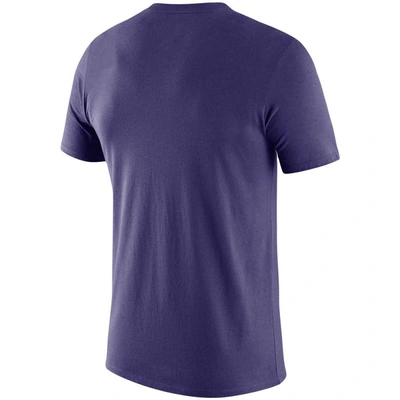 Shop Nike Purple Lsu Tigers Softball Drop Legend Slim Fit Performance T-shirt