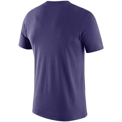 Shop Nike Purple Lsu Tigers Softball Drop Legend Slim Fit Performance T-shirt