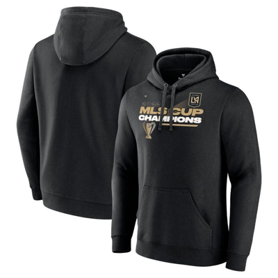 Fanatics Branded Black Lafc 2022 Mls Cup Champions Locker Room Pullover Hoodie In Black