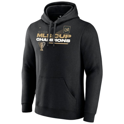 Shop Fanatics Branded Black Lafc 2022 Mls Cup Champions Locker Room Pullover Hoodie