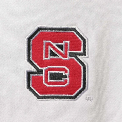 Shop Colosseum White Nc State Wolfpack Tortugas Logo Quarter-zip Jacket