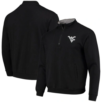 Shop Colosseum Black West Virginia Mountaineers Tortugas Logo Quarter-zip Jacket