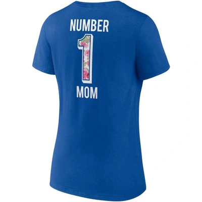 Shop Fanatics Branded Royal Buffalo Bills Team Mother's Day V-neck T-shirt