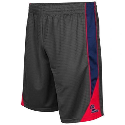 Shop Colosseum Charcoal Ole Miss Rebels Turnover Shorts