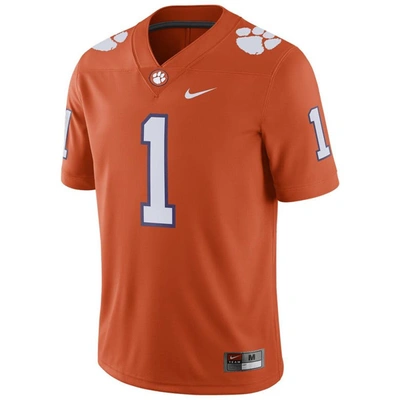 Shop Nike Orange Clemson Tigers #1 Home Game Jersey