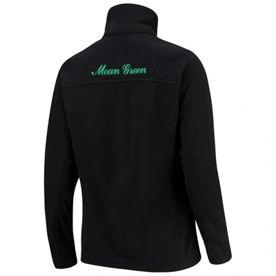 Shop Columbia Black North Texas Mean Green Give & Go Full-zip Jacket