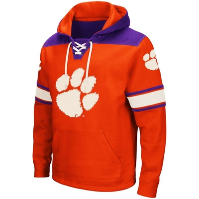 Shop Colosseum Orange Clemson Tigers 2.0 Lace-up Pullover Hoodie