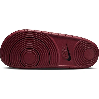 Shop Nike Alabama Crimson Tide Off-court Wordmark Slide Sandals In Black