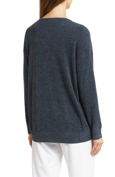 Barefoot Dreams Cozychic Ultra Lite High-low Pullover In Tidewater
